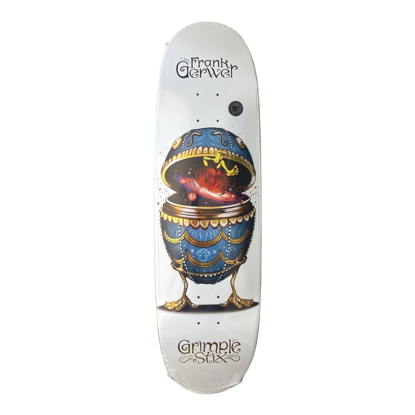Anti Hero Grimple Stix Gerwer Fabrage Deck- 9.1 Egg