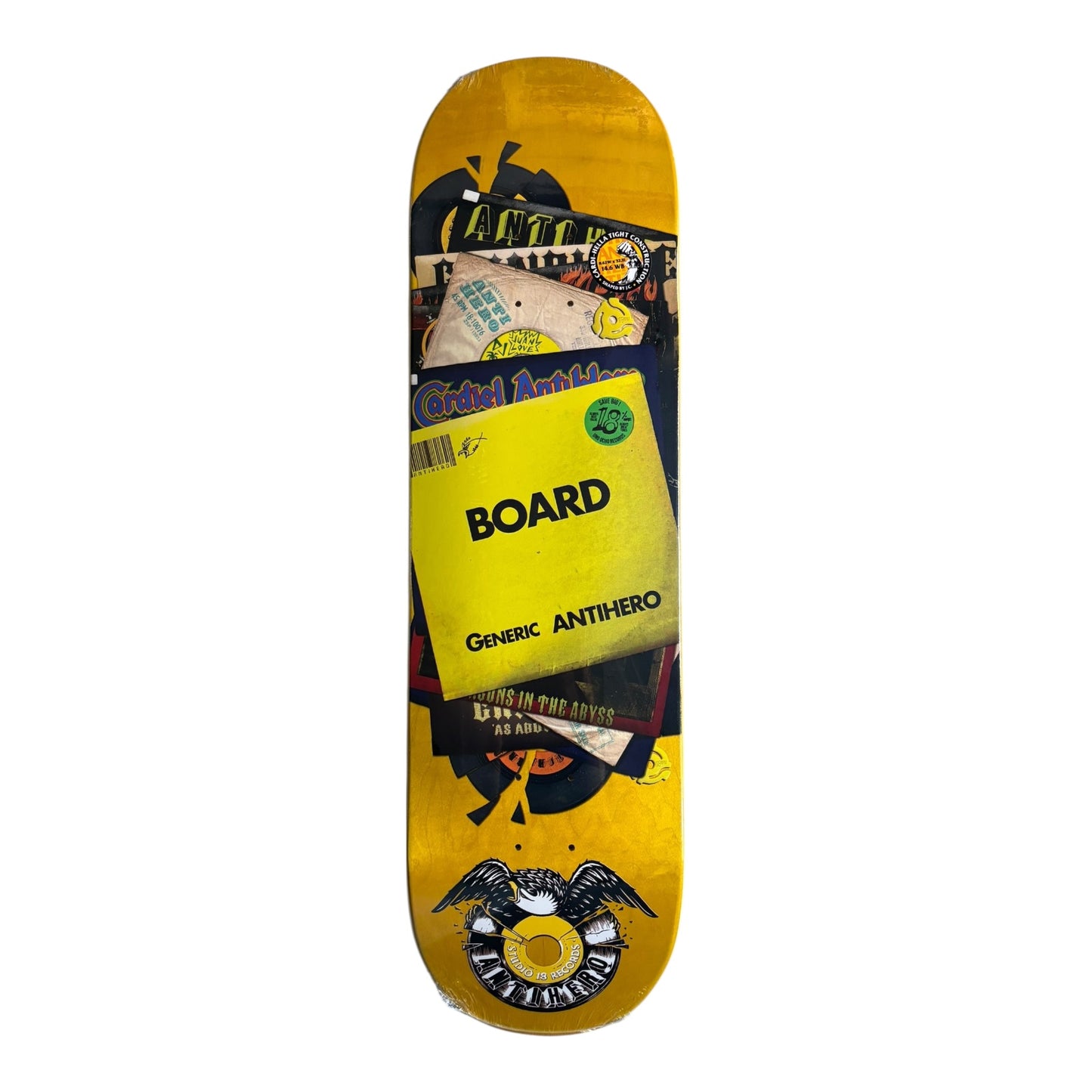Anti Hero Cardiel Studio 18 Deck- 8.62