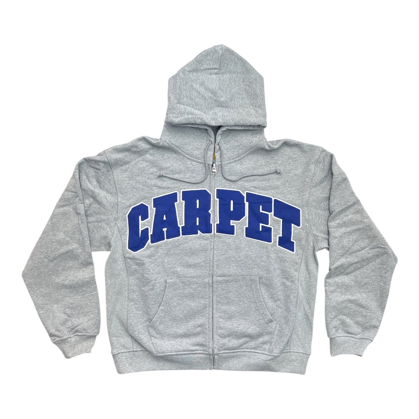 Carpet Varsity Hoodie- Grey
