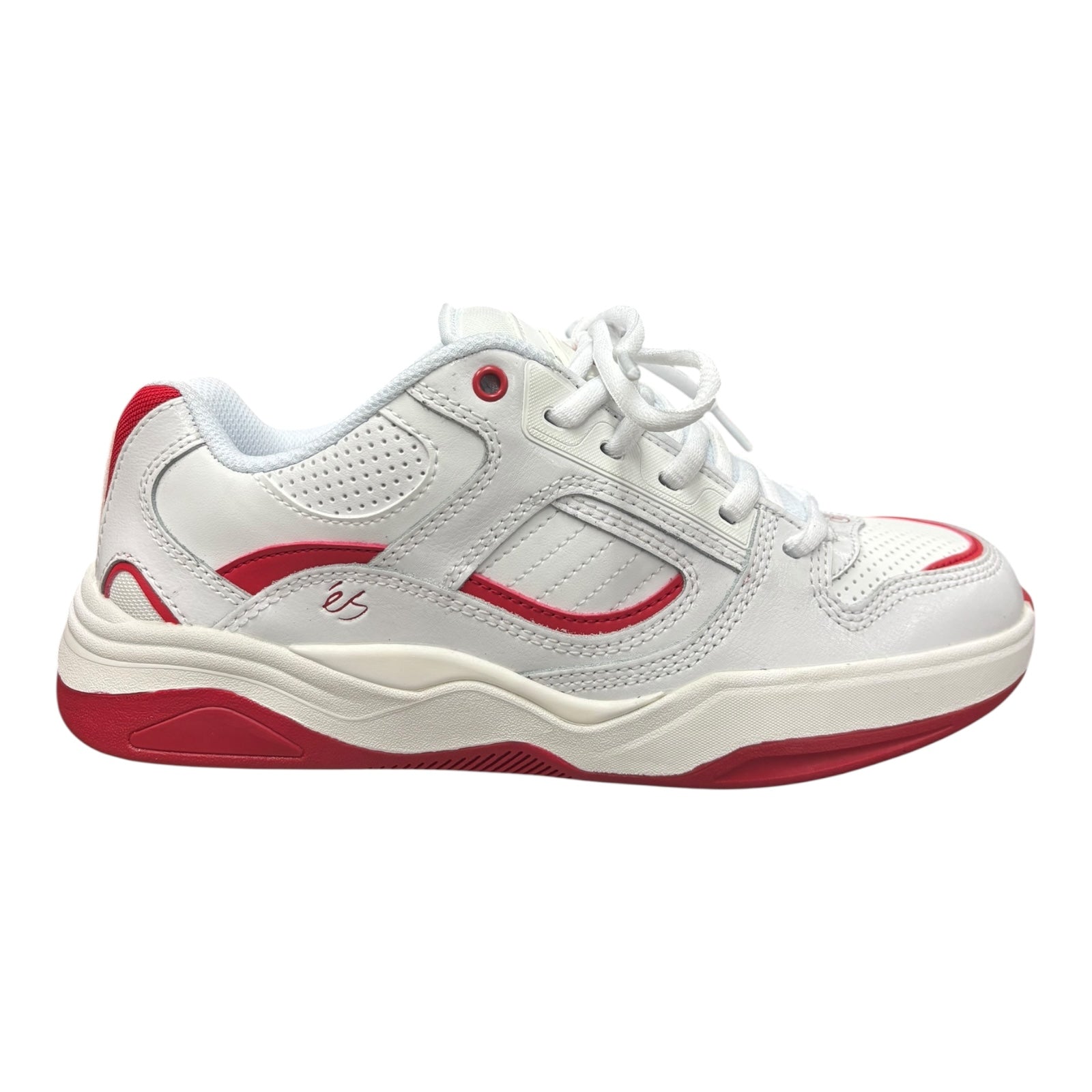 Es TJ Rogers Shoe- White/Red