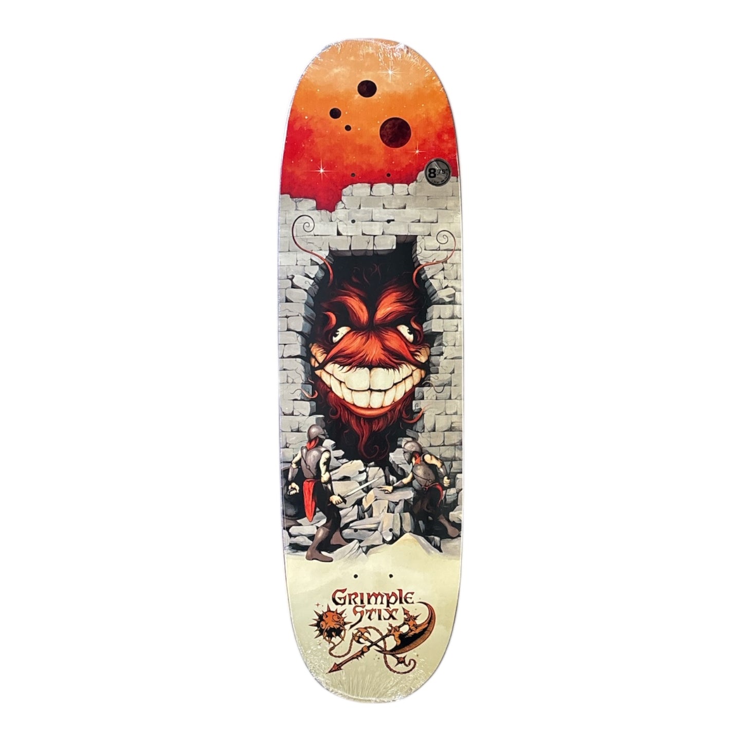 Grimple Stix Barbarians Deck- 8.75