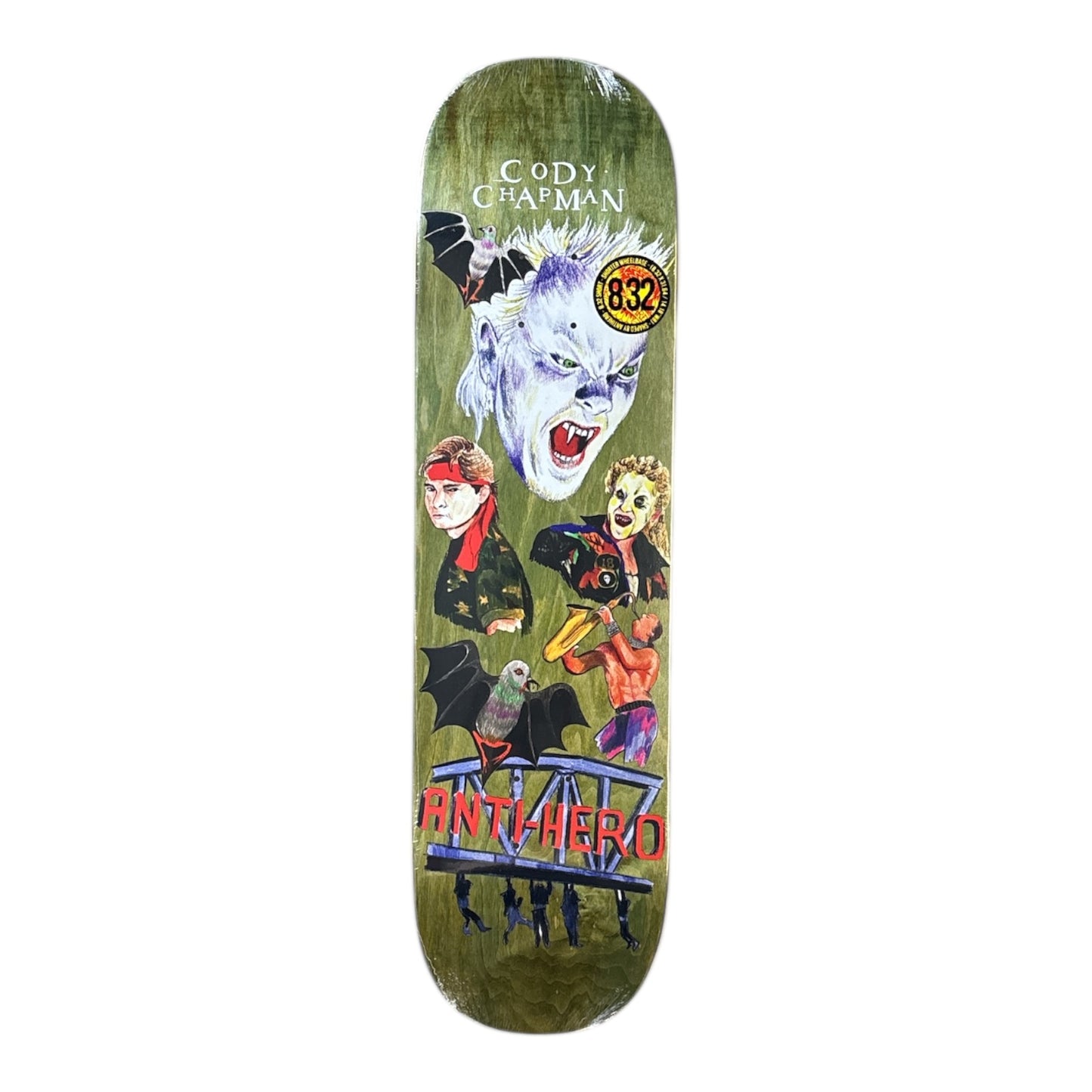 Anti Hero Cody Chapman Still Believe Deck- 8.32