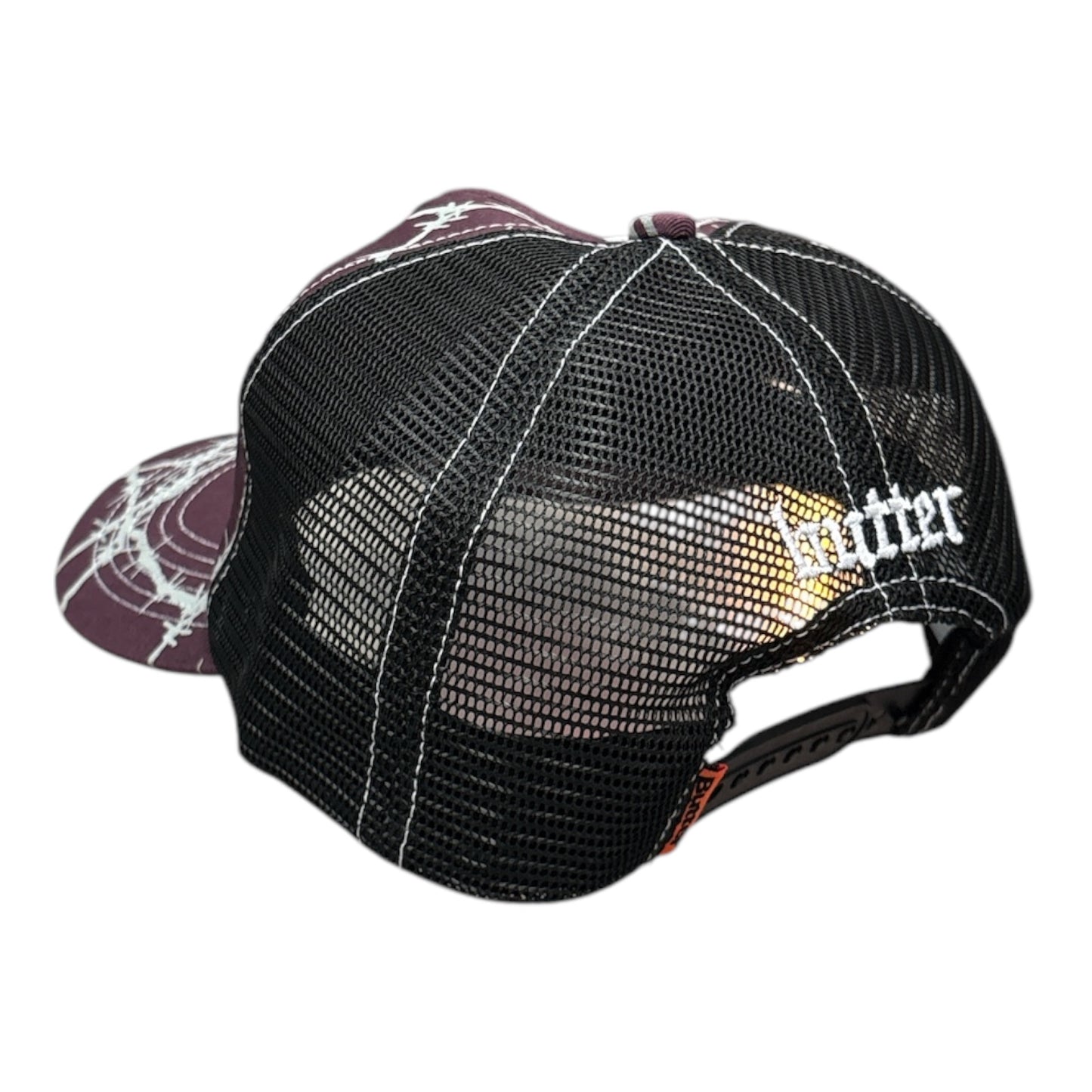 Butter Wired Trucker Cap- WIne