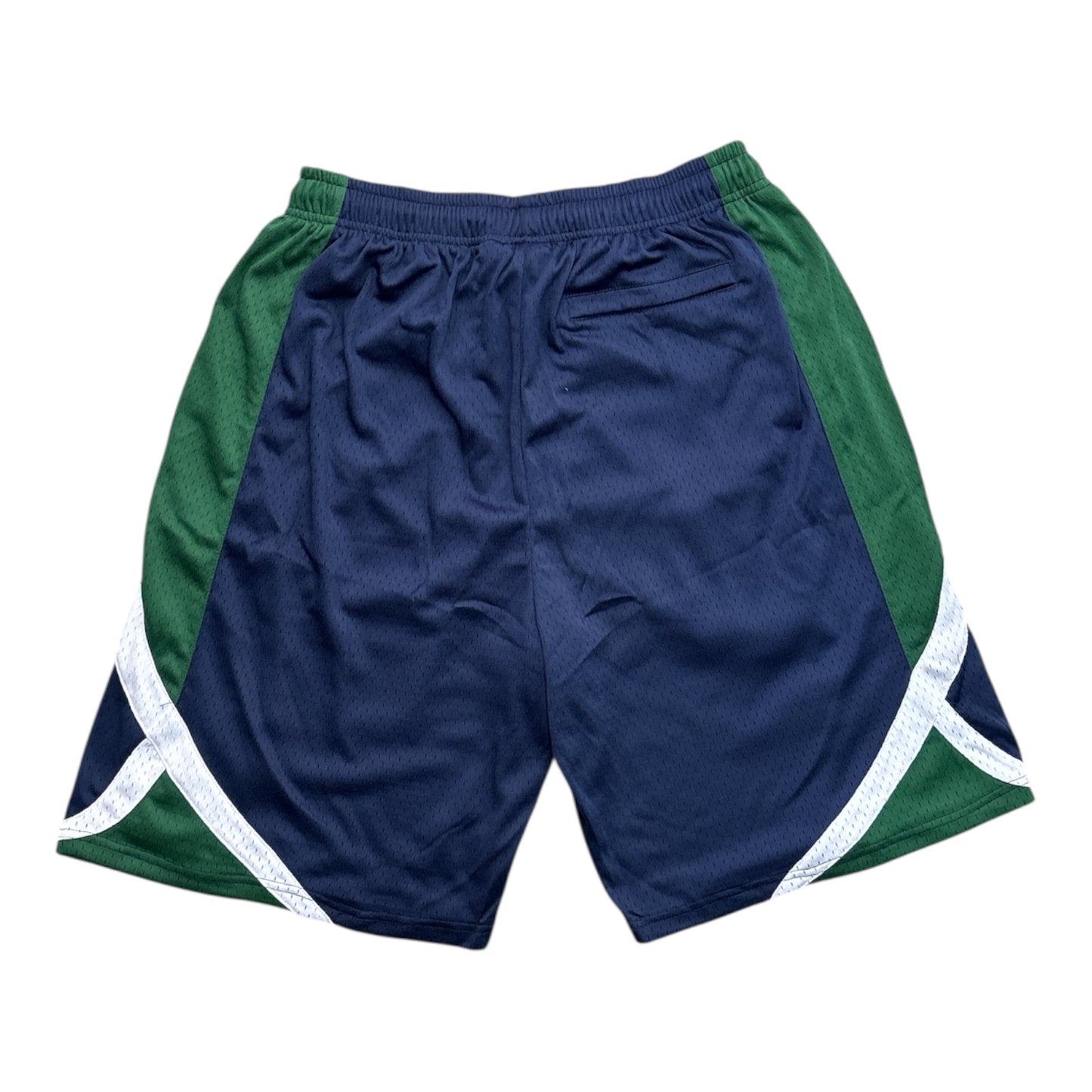 SEXHIPPIES Hoop Shorts- Navy/Green/White