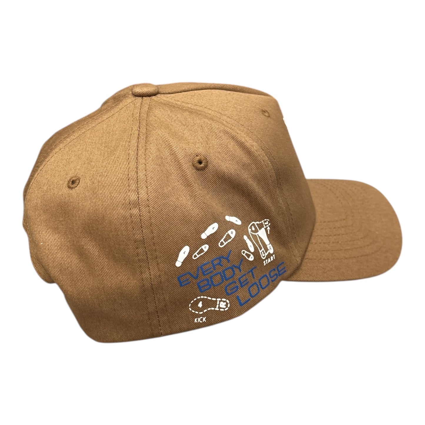 HUF Everybody Get Loose Snapback- Camel