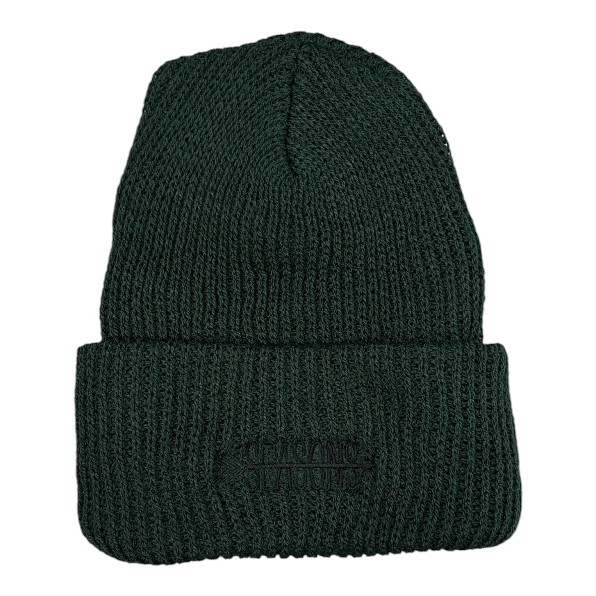 Seasons Loose Arrow Beanie- Forest Green