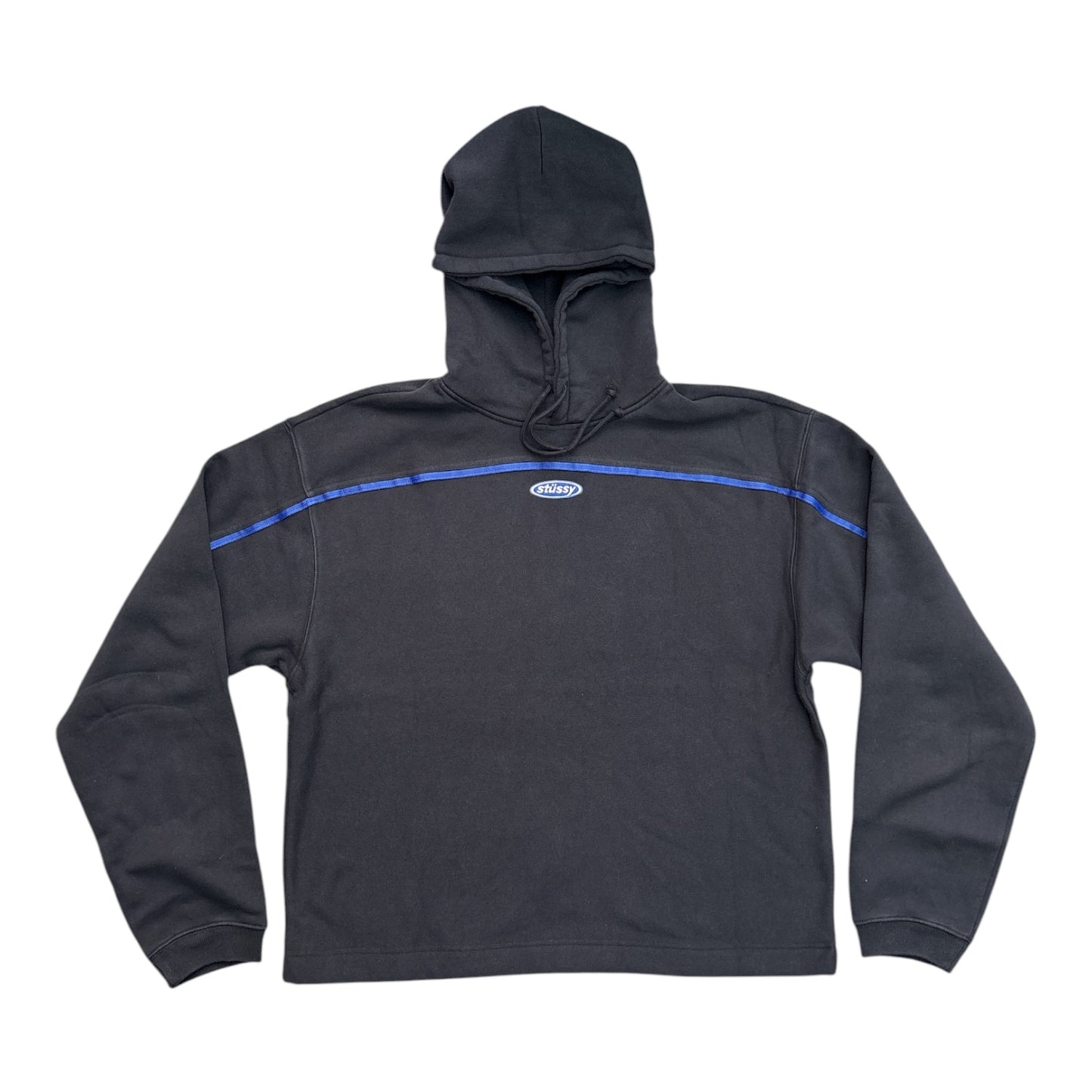 Stussy Oval Pullover Hood- Black