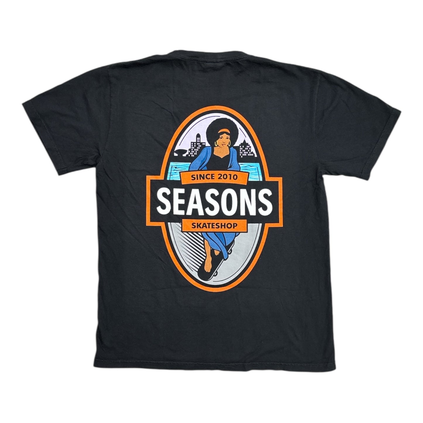 Seasons Caught In The Wild Tee- Black