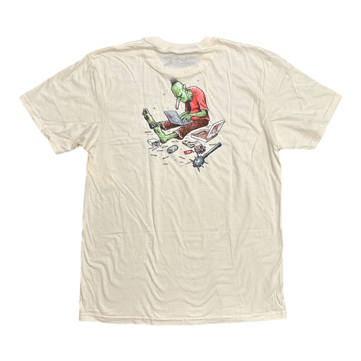 Anti Hero Trolls Tee- Cream