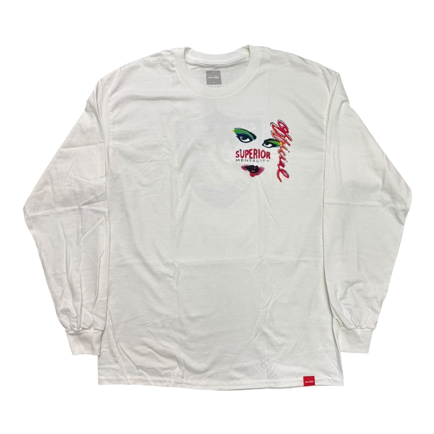 Chocolate Art Official L/S Tee- White