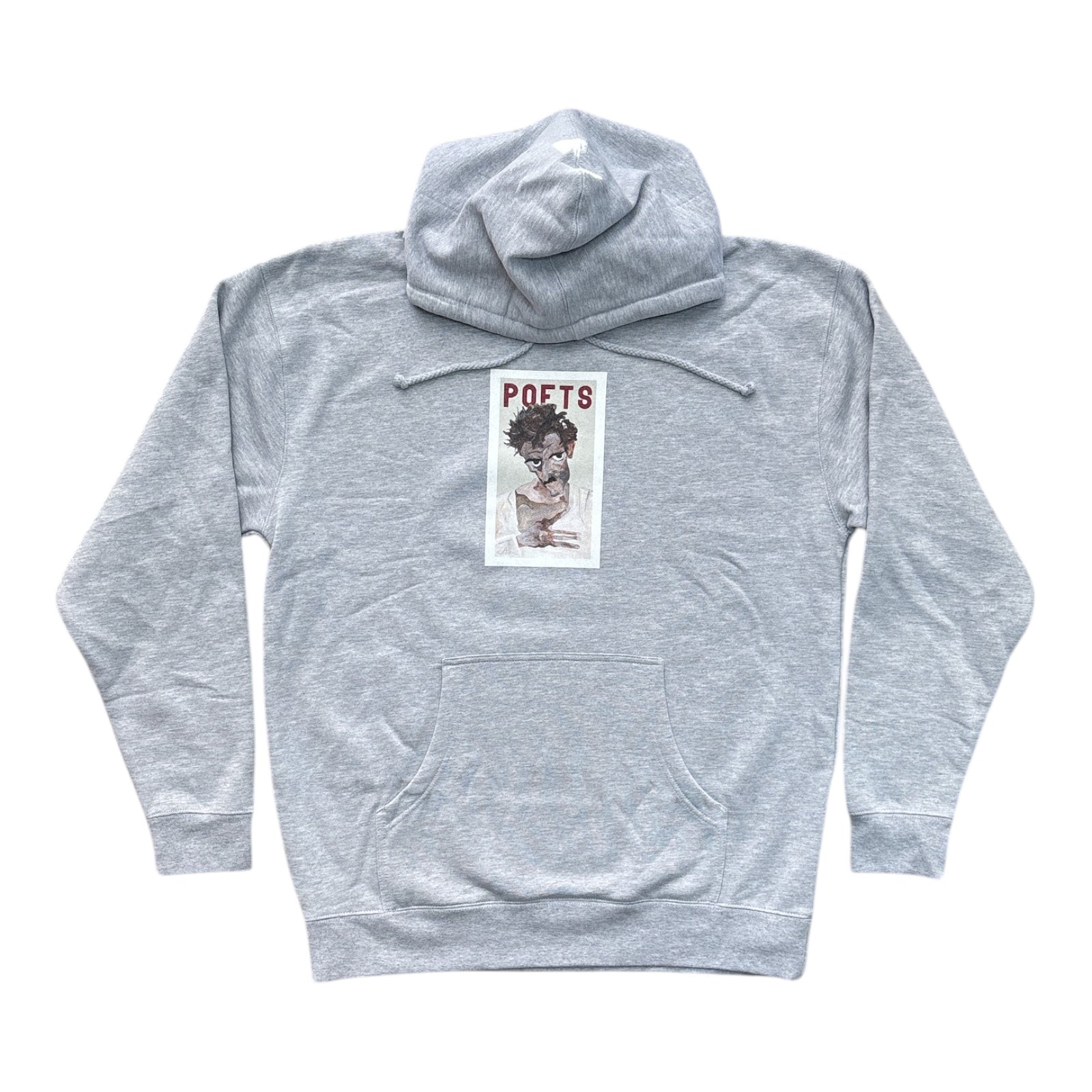 Poets Torment Pullover Hood- Heather Grey