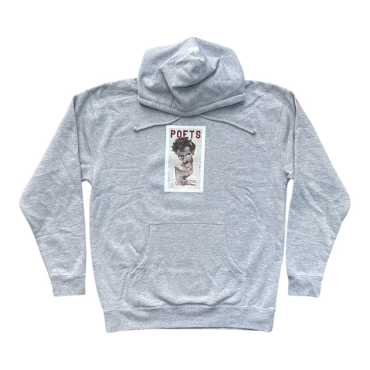 Poets Torment Pullover Hood- Heather Grey