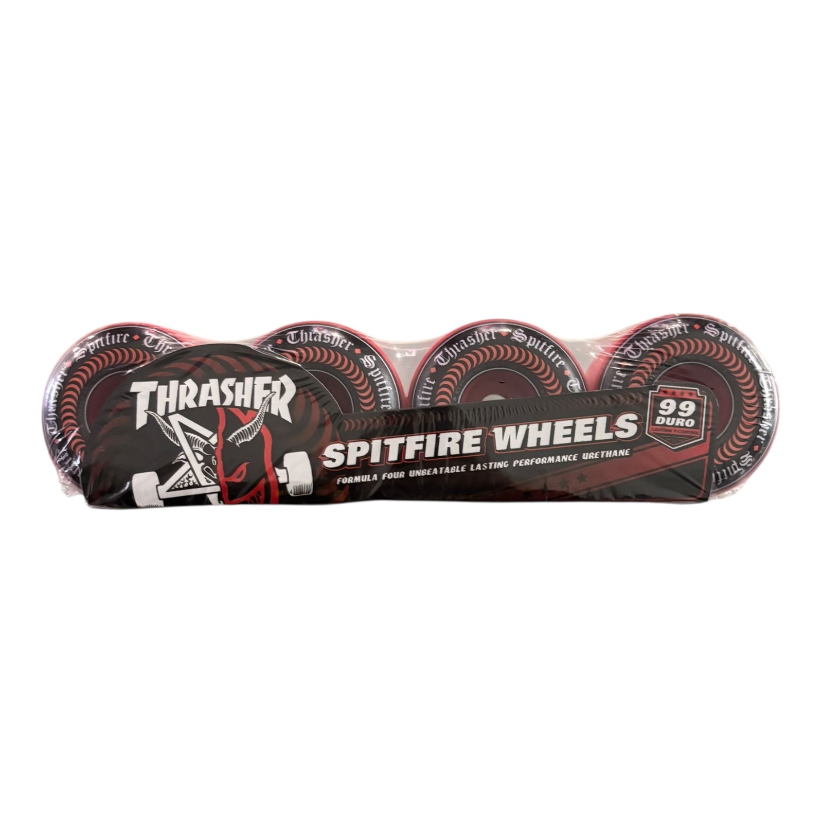 Spitfire x Thrasher F4 Radial Full Oath Red- 58mm