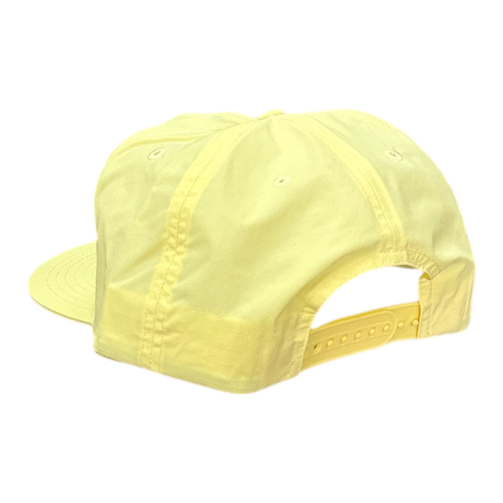Seasons Skinny Logo Nylon Hat- Banana