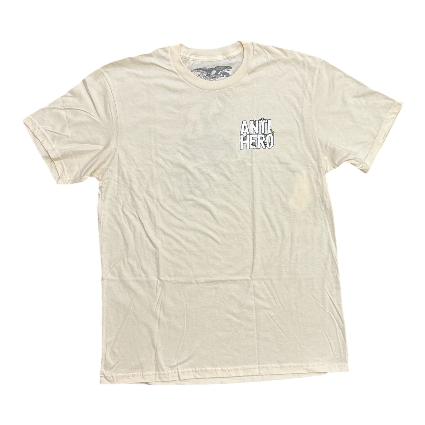 Anti Hero Trolls Tee- Cream