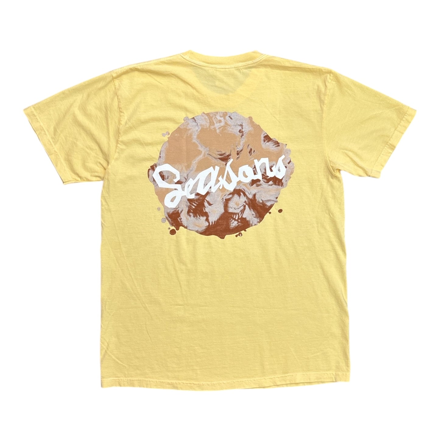 Seasons Coffee Swirl Blotch Tee- Butter