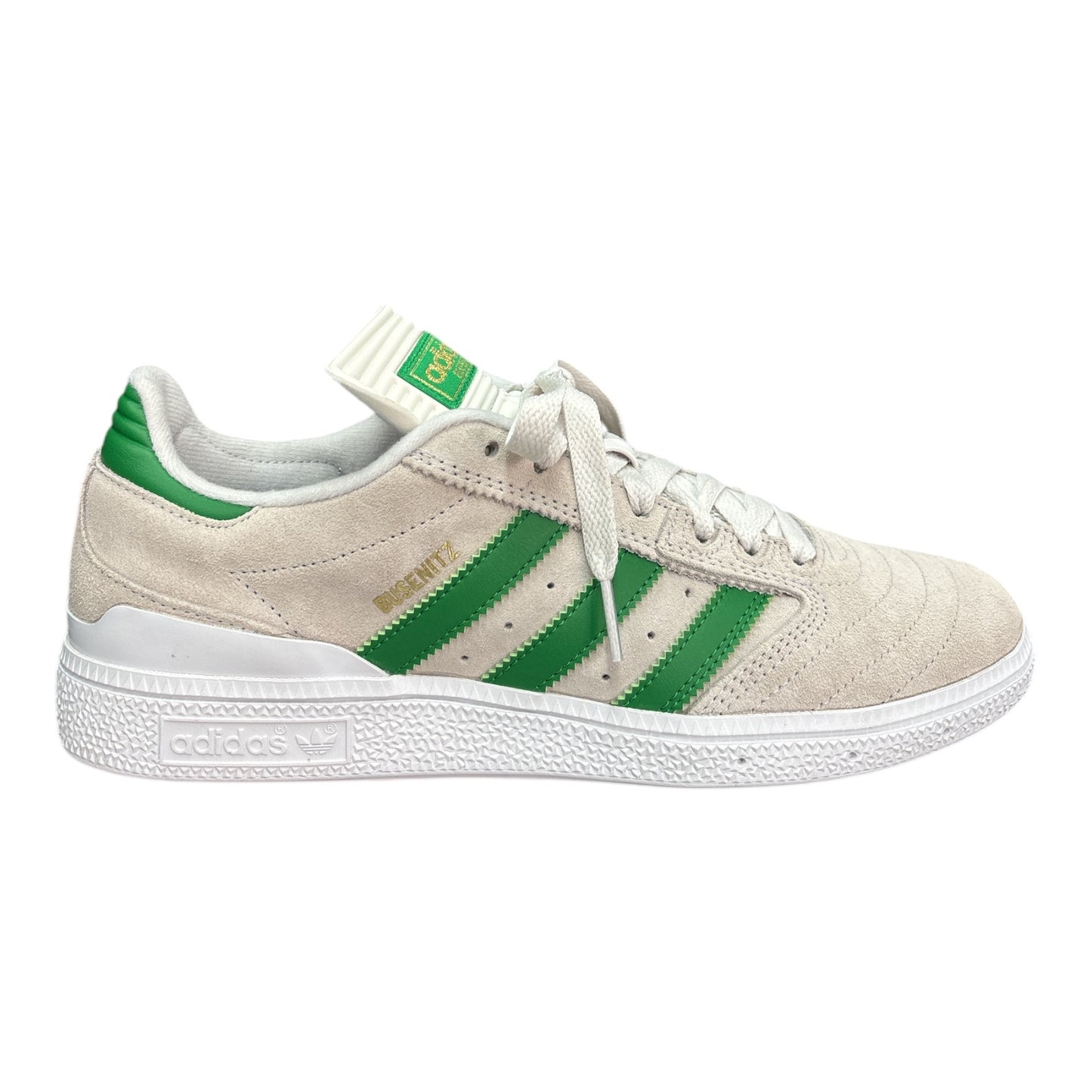 Adidas Busenitz Pro- Chrystal White/Chrystal White/Gold Metallic