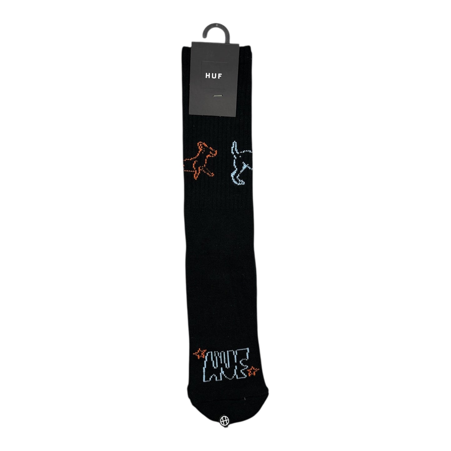 HUF Fetch Socks- Black
