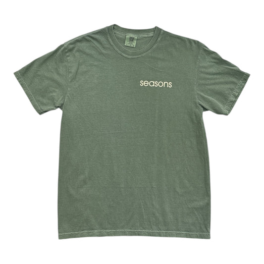 Seasons Sketchy Skyline Tee- Hemp
