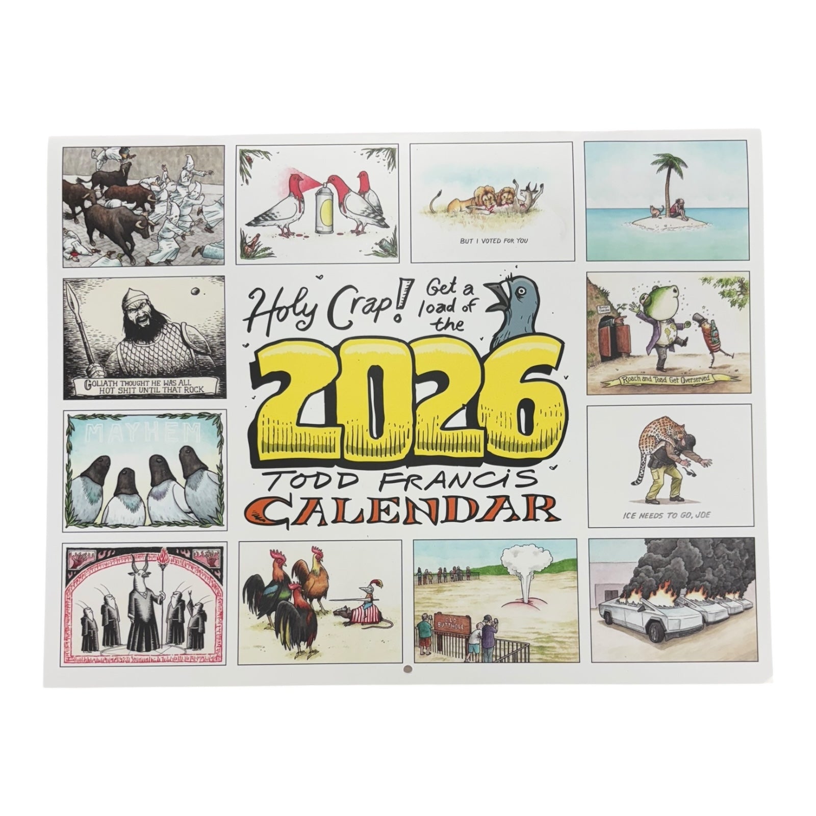 Todd Francis DLX Calender 2026