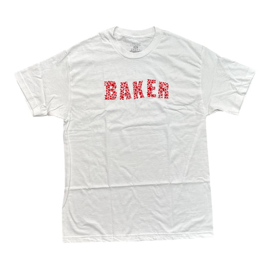 Baker Get Lost Tee- White/Red