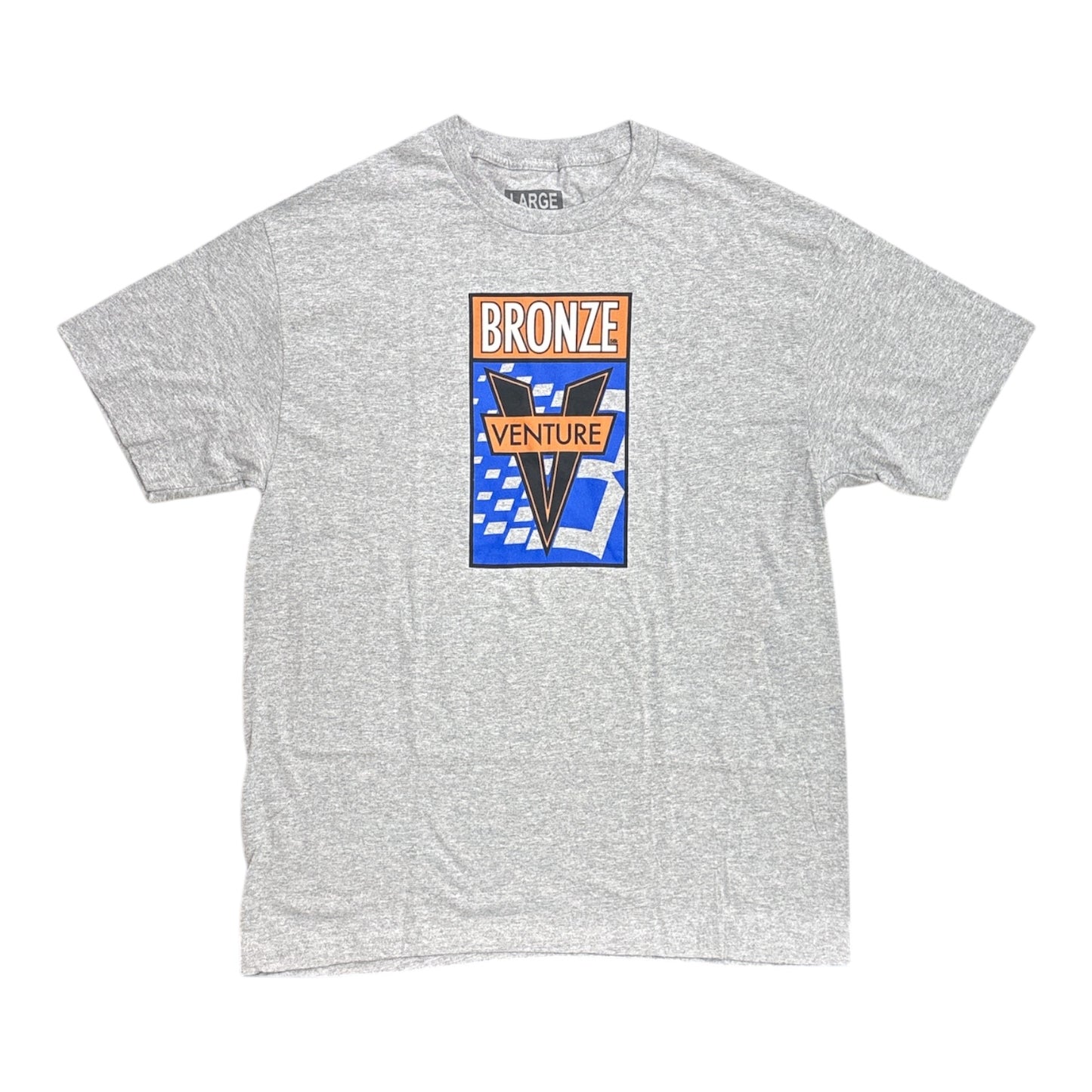 Venture x Bronze Awake Tee- Heather Grey