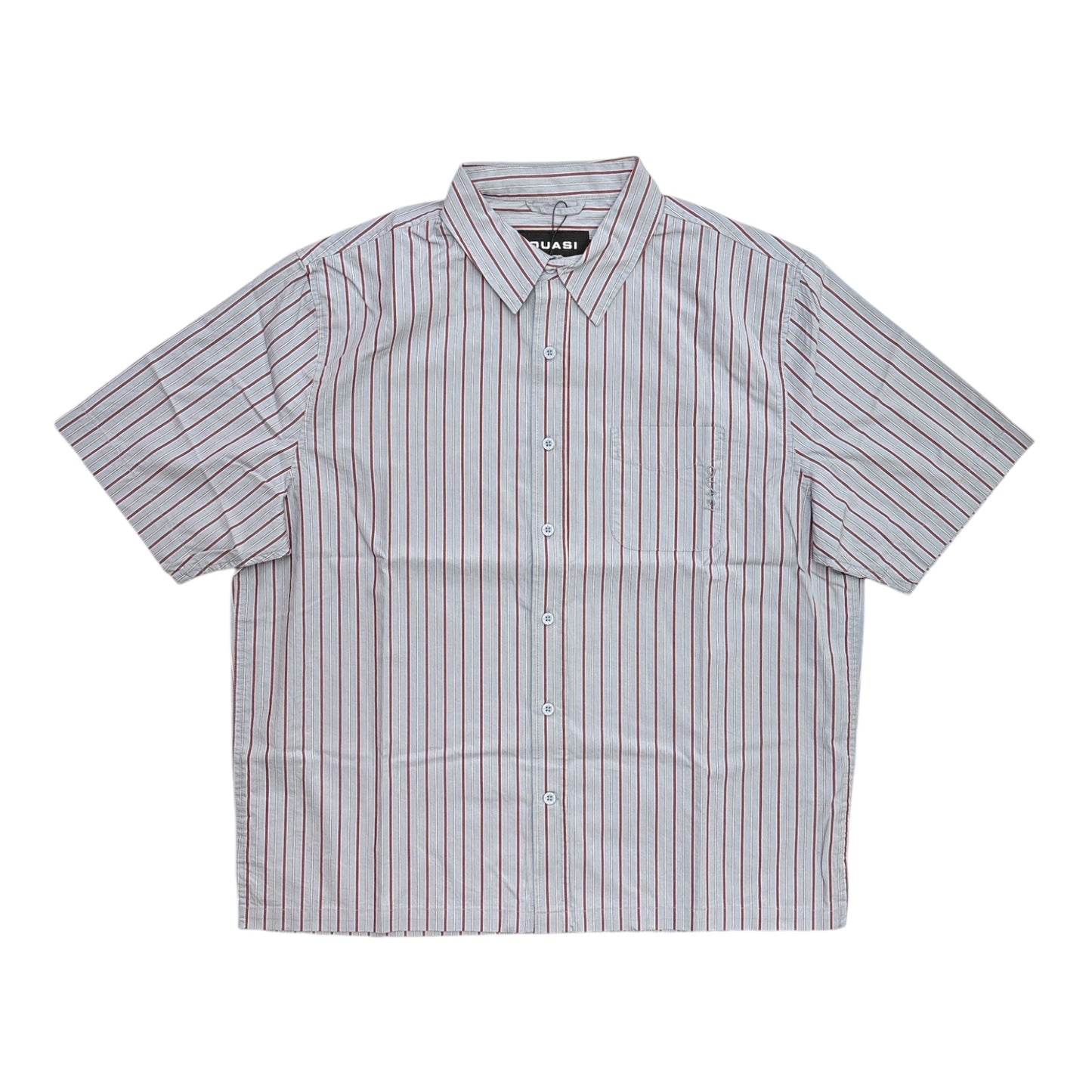 Quasi Kalvin Button Up Shirt- Blue