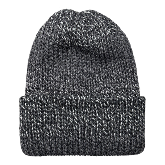 Chimney Short Stack Beanie- Charcoal
