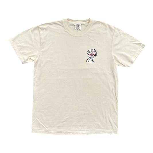 Seasons Snoopy Tee- Ivory