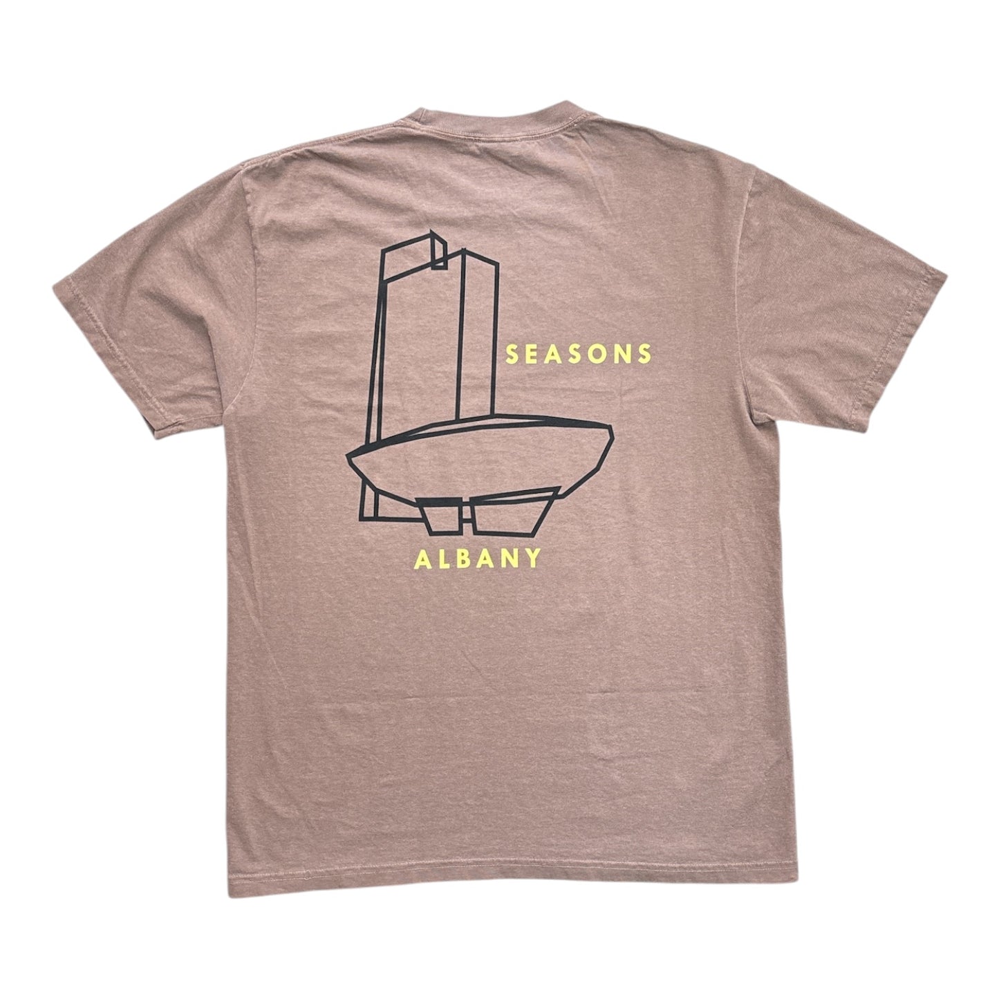 Seasons Corning Tower Tee- Espresso