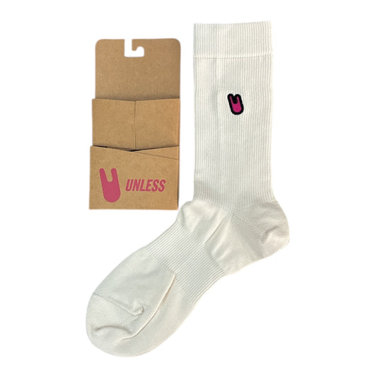 Unless Collective Zilch Sock- Off White