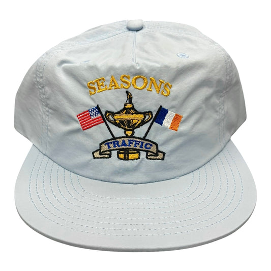 Seasons x Traffic Tin Cup Nylon Hat- Powder Blue