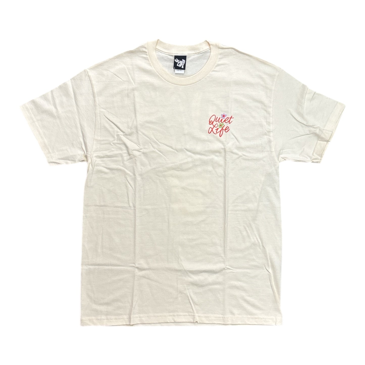 Quiet Life Floral Tee- Cream
