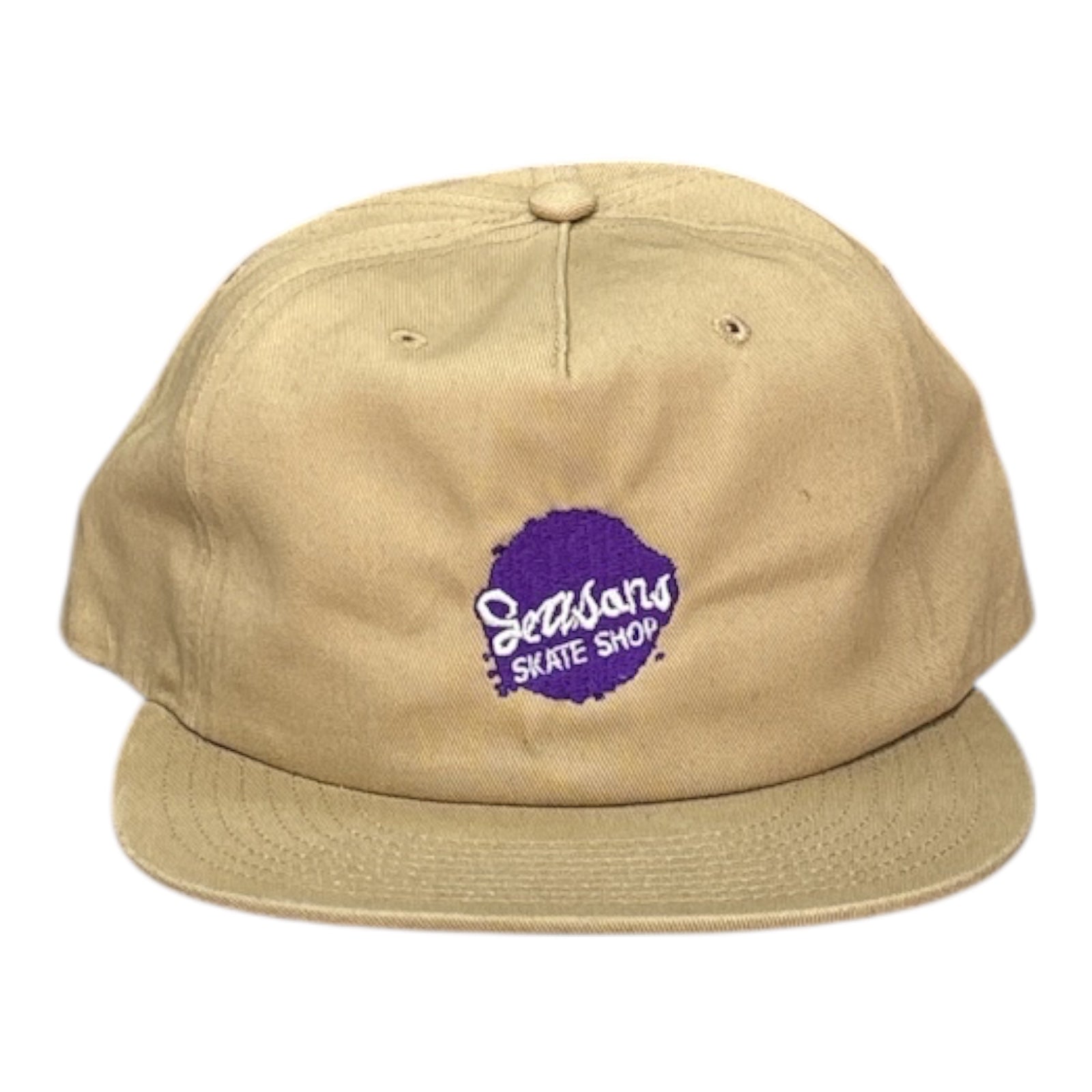 Seasons Blotch Logo Hat- Khaki