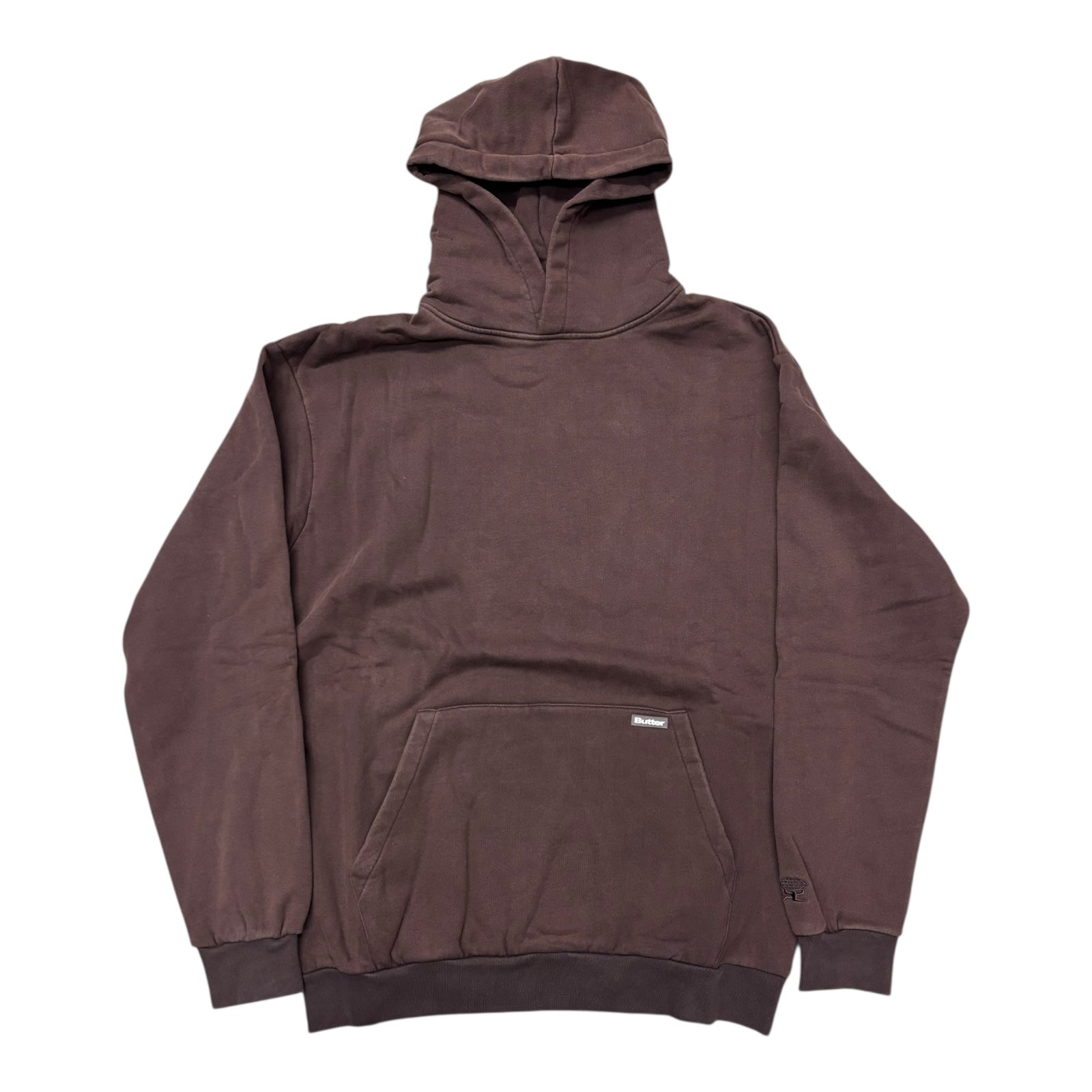 Butter Basic Pullover Hood- Washed Chestnut