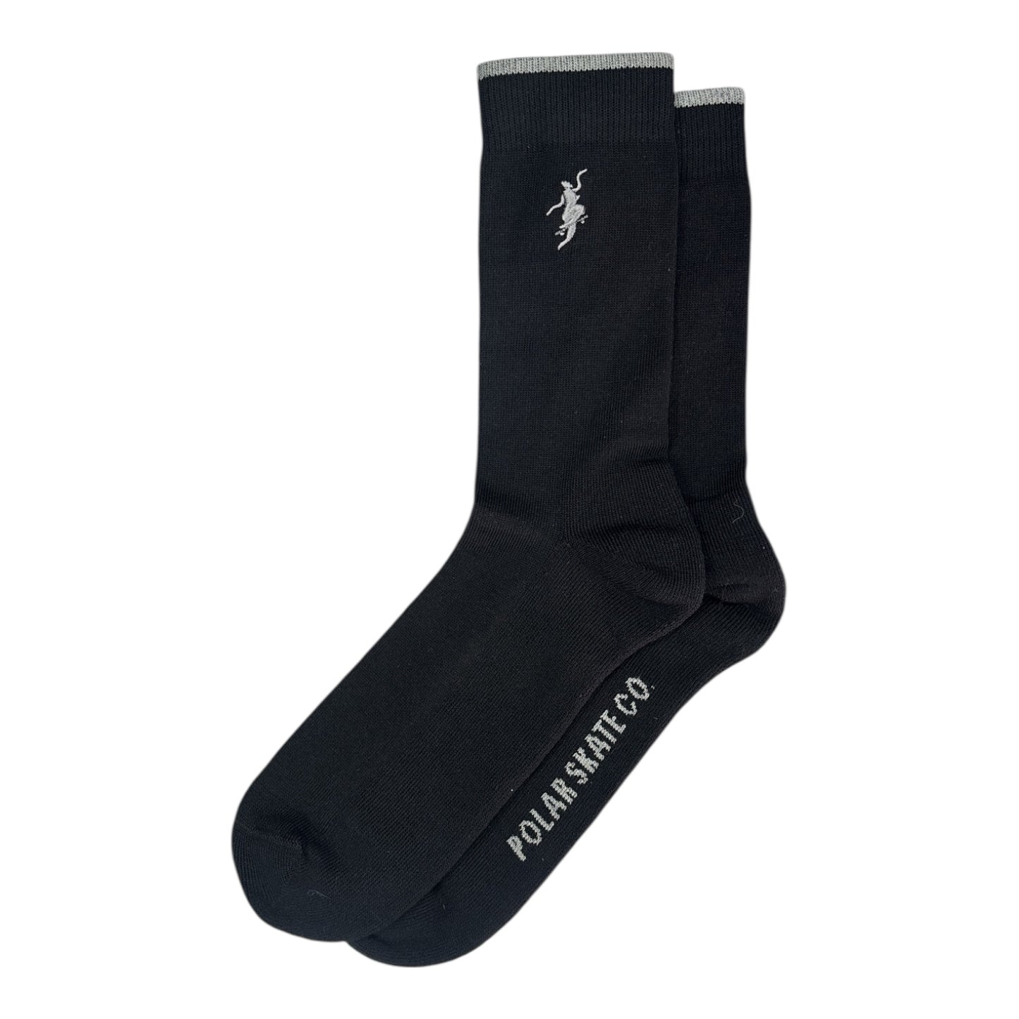 Polar Busines Socks- No Complies Forever- Black/Grey