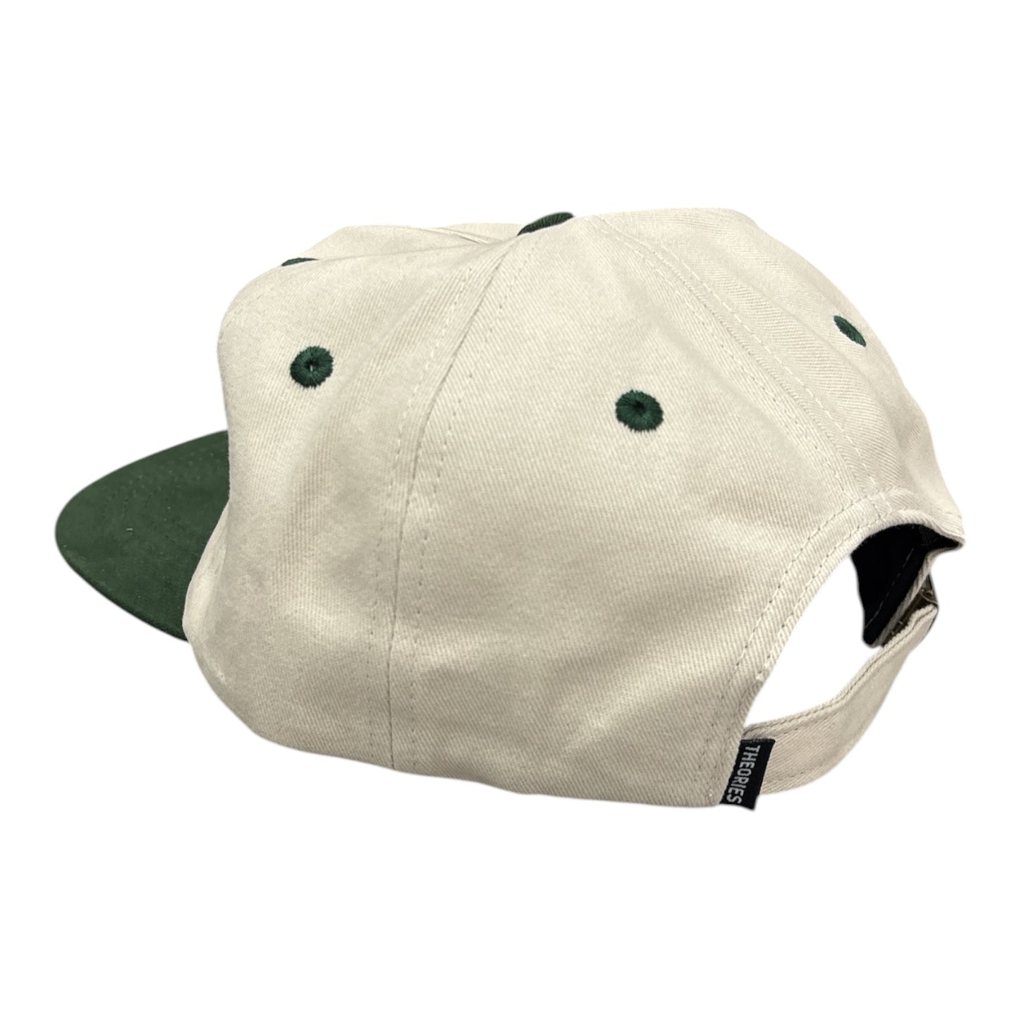 Theories Hand Of Theories Short Brim Hat- Pearl/Green