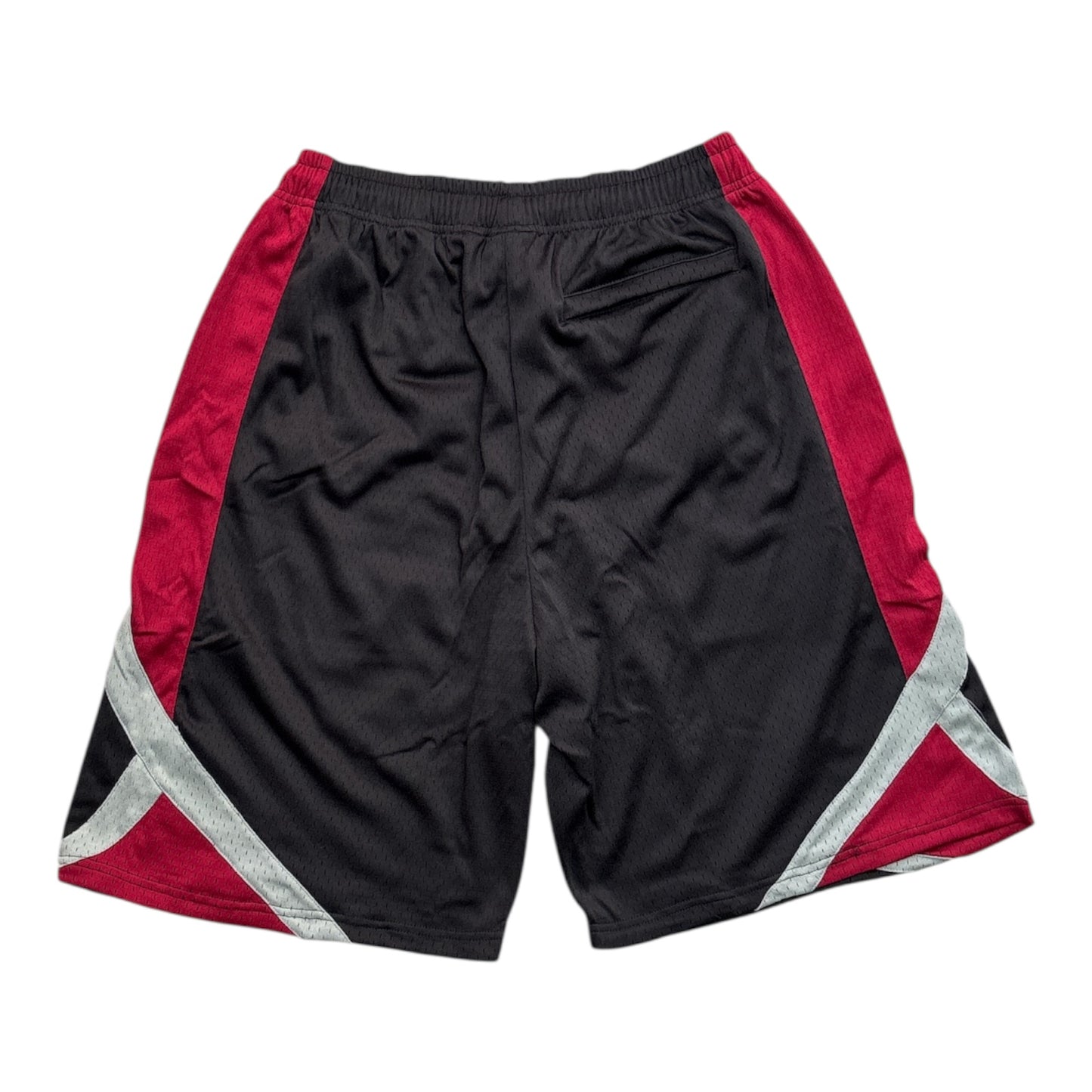SEXHIPPIES Hoop Shorts- Black/Maroon/Grey
