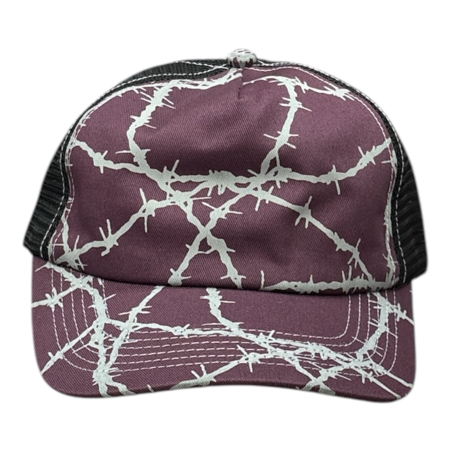 Butter Wired Trucker Cap- WIne