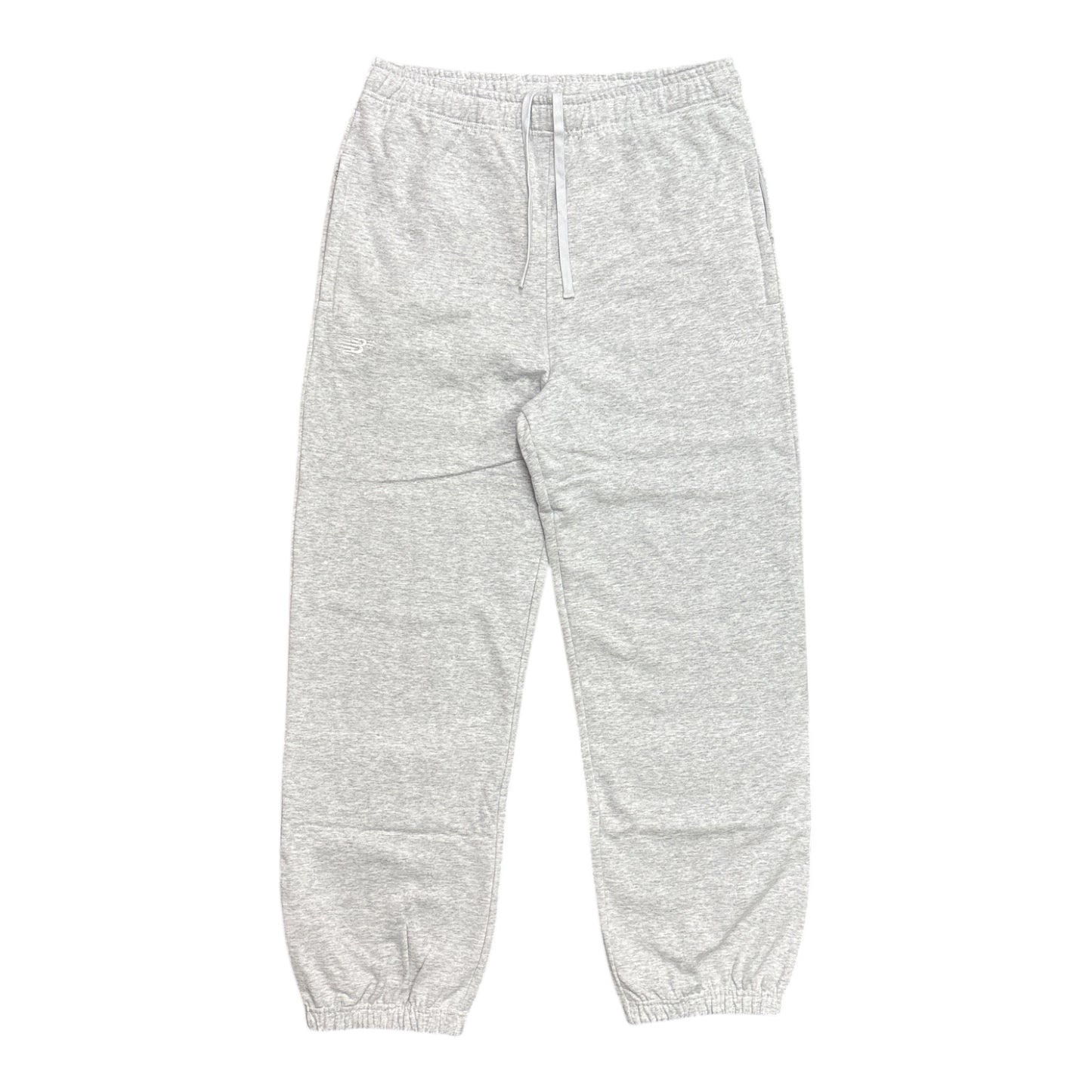 Gray sweatpants on a white background