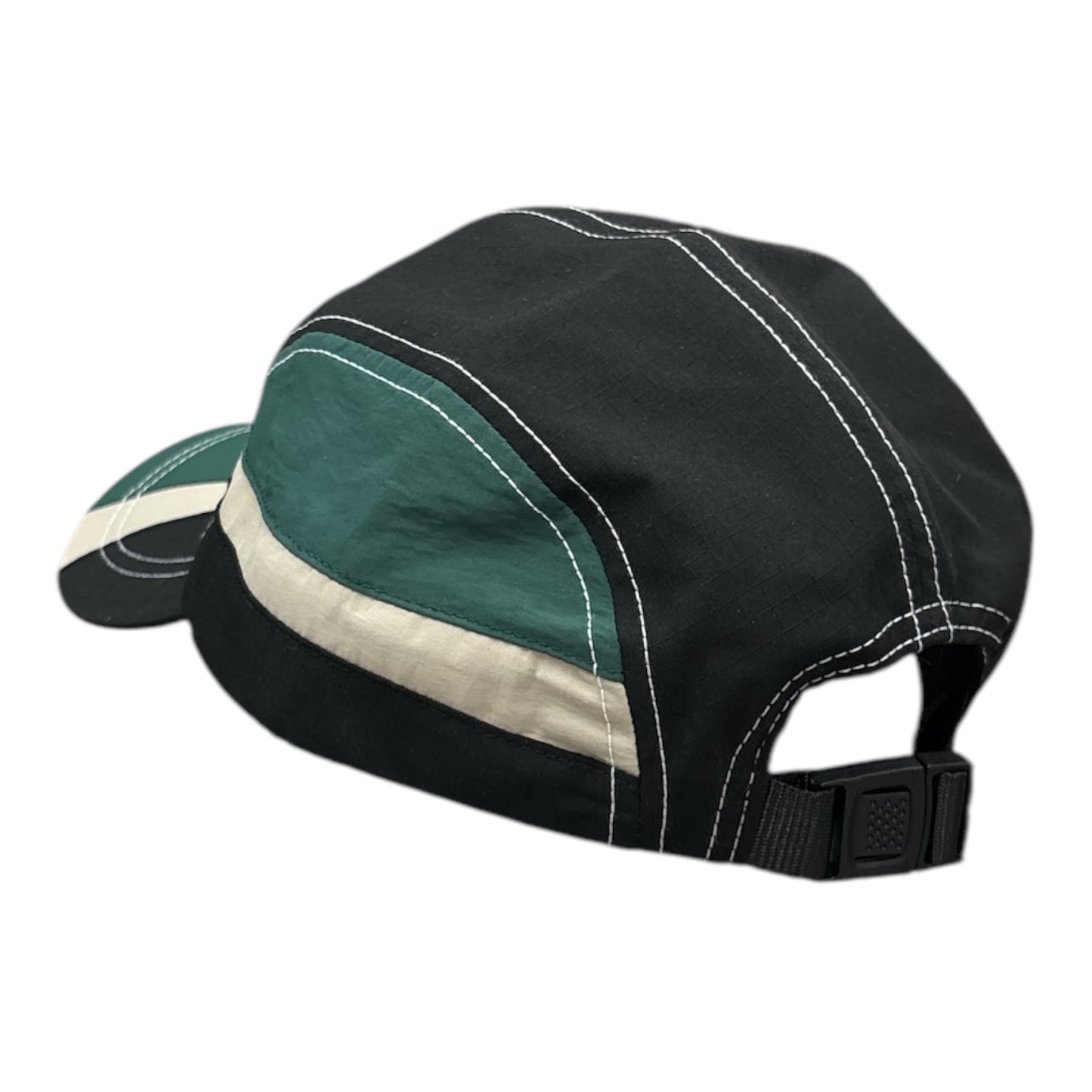 Butter Swift 4 Panel Cap- Black