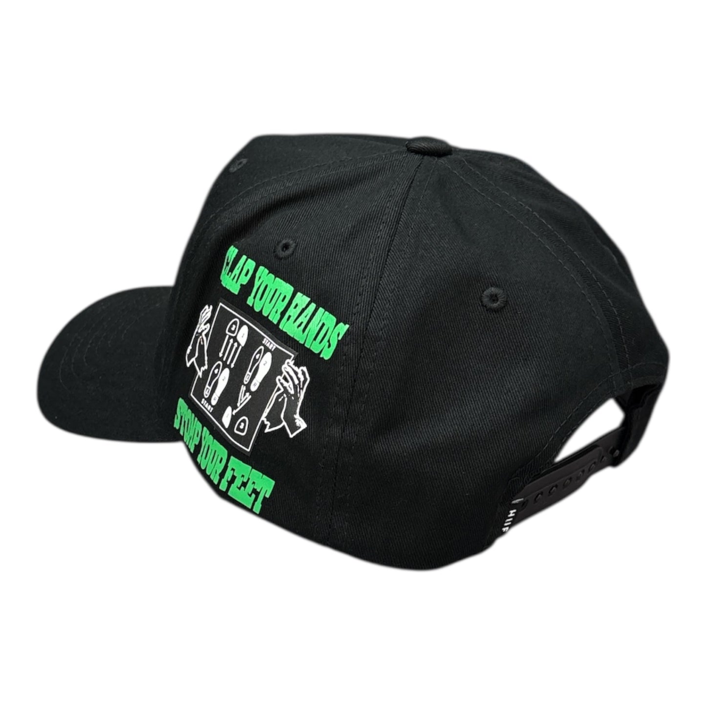 HUF Everybody Get Loose Snapback- Black