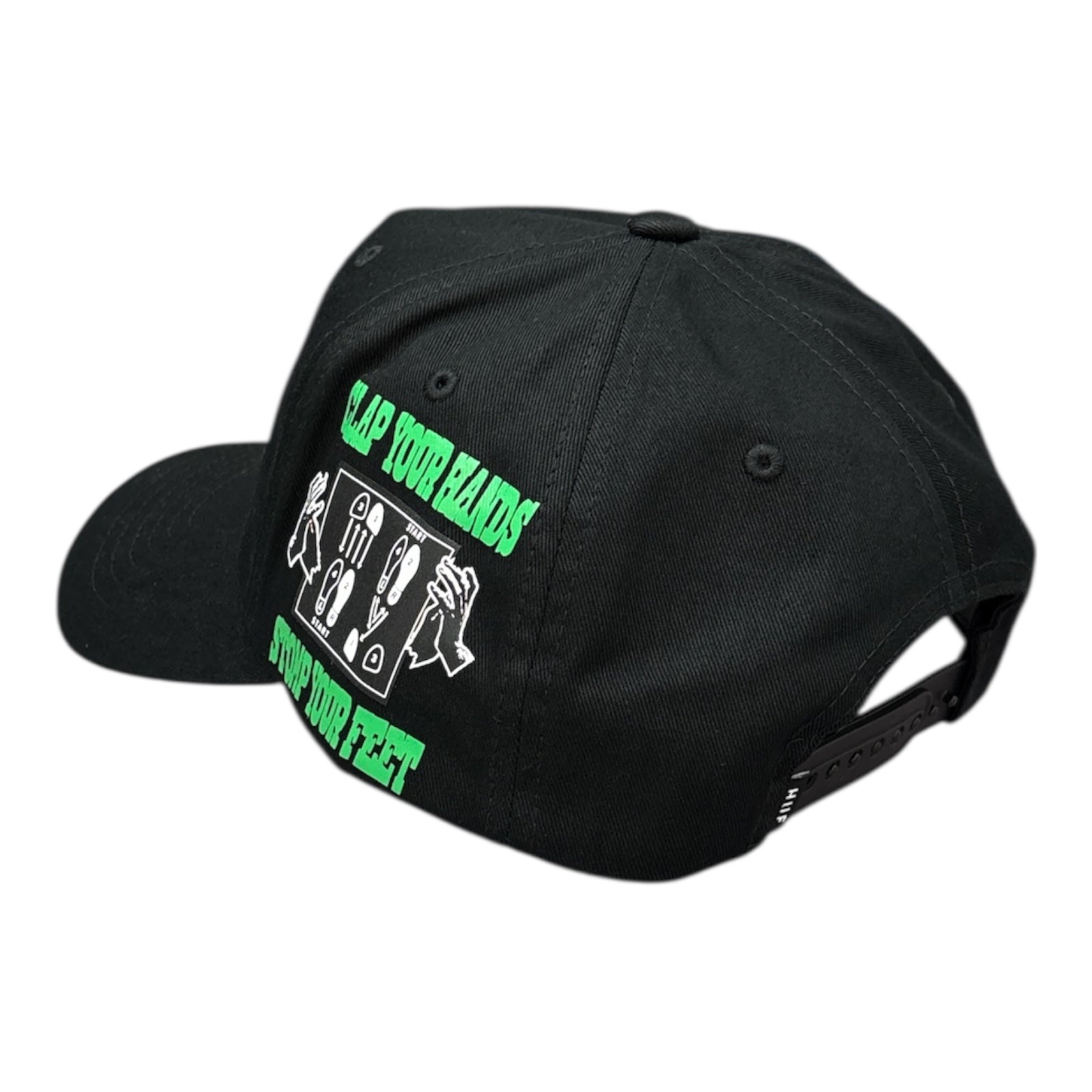 HUF Everybody Get Loose Snapback- Black
