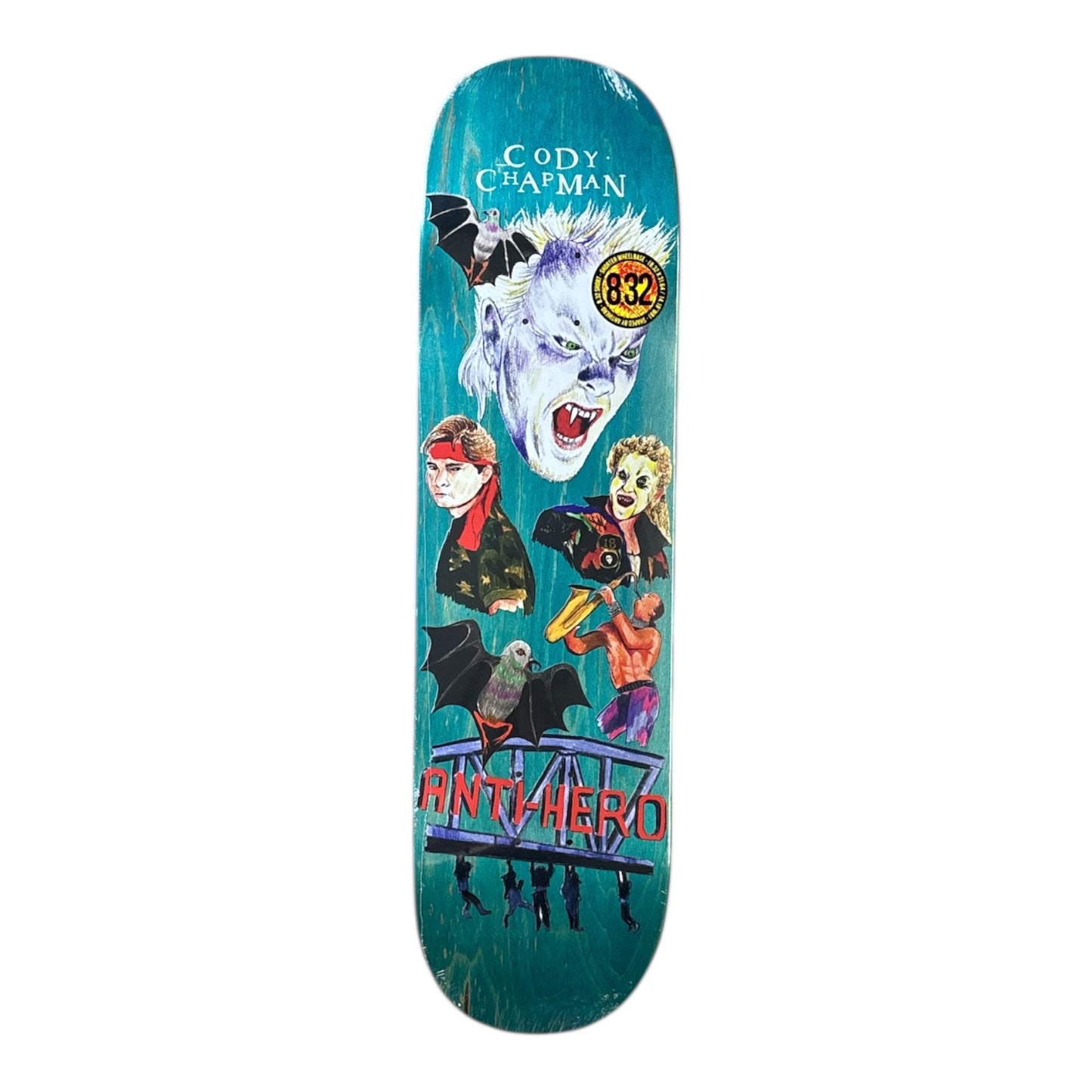 Anti Hero Cody Chapman Still Believe Deck- 8.32