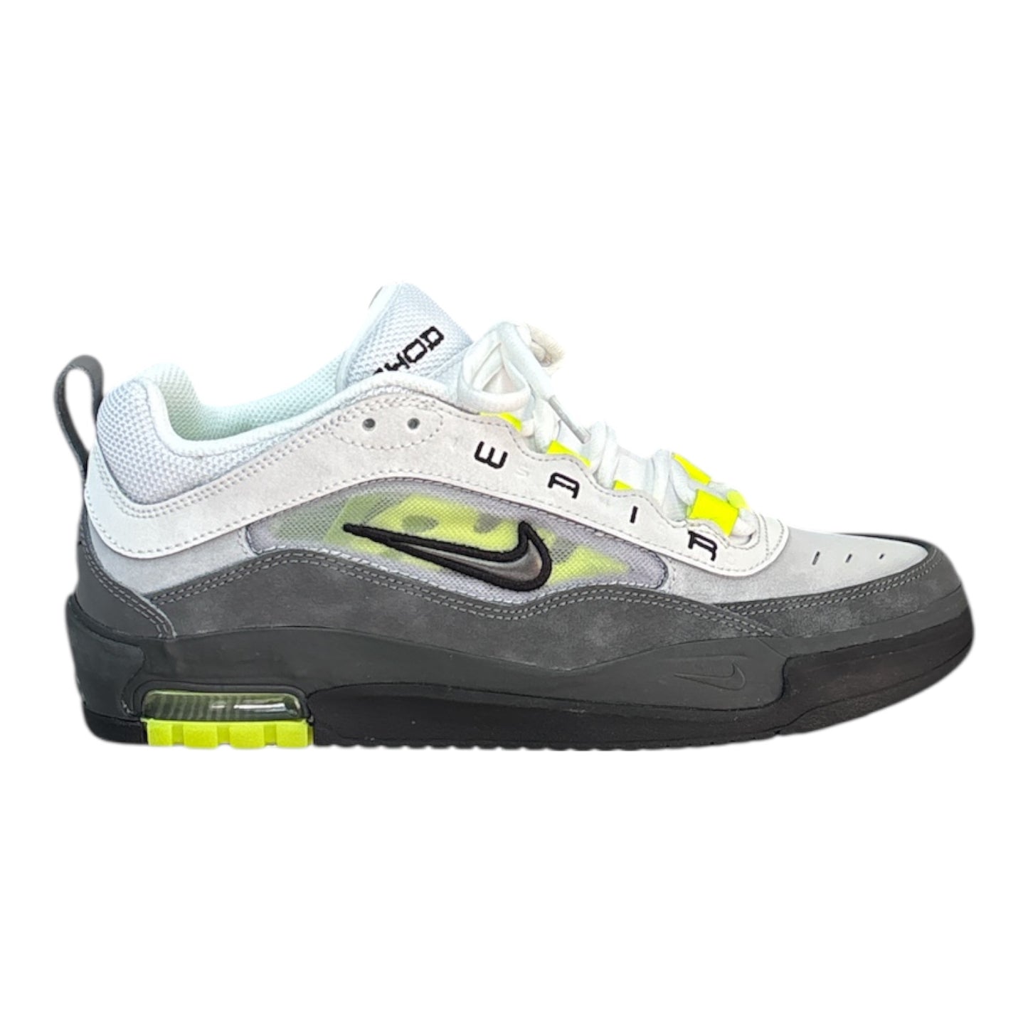 Nike SB Air Max Ishod- Black/Neon Yellow-Anthracite-Light Graphite