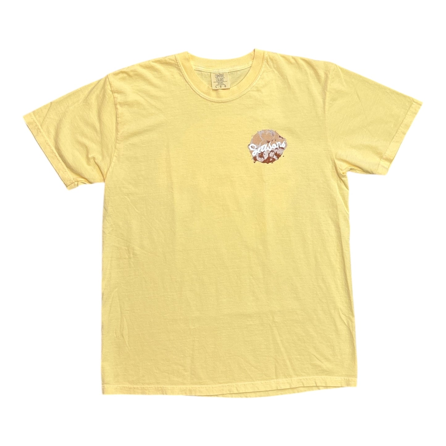 Seasons Coffee Swirl Blotch Tee- Butter