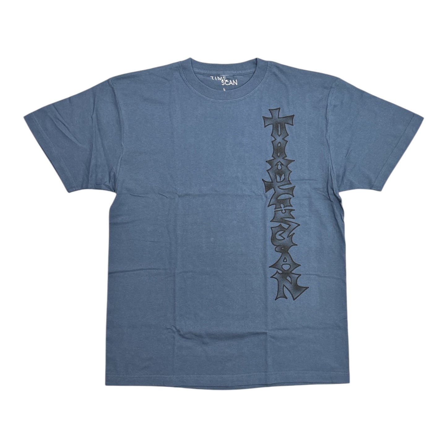 Timescan Vertical Flow Tee- Stone Navy