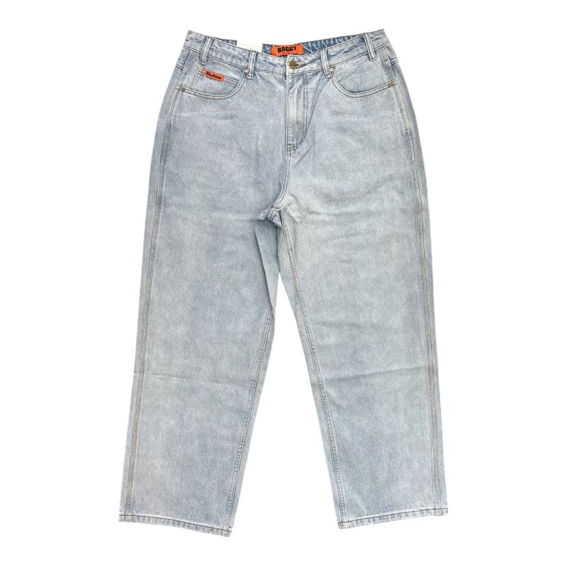 Butter Baggy Denim Jeans- Light Blue