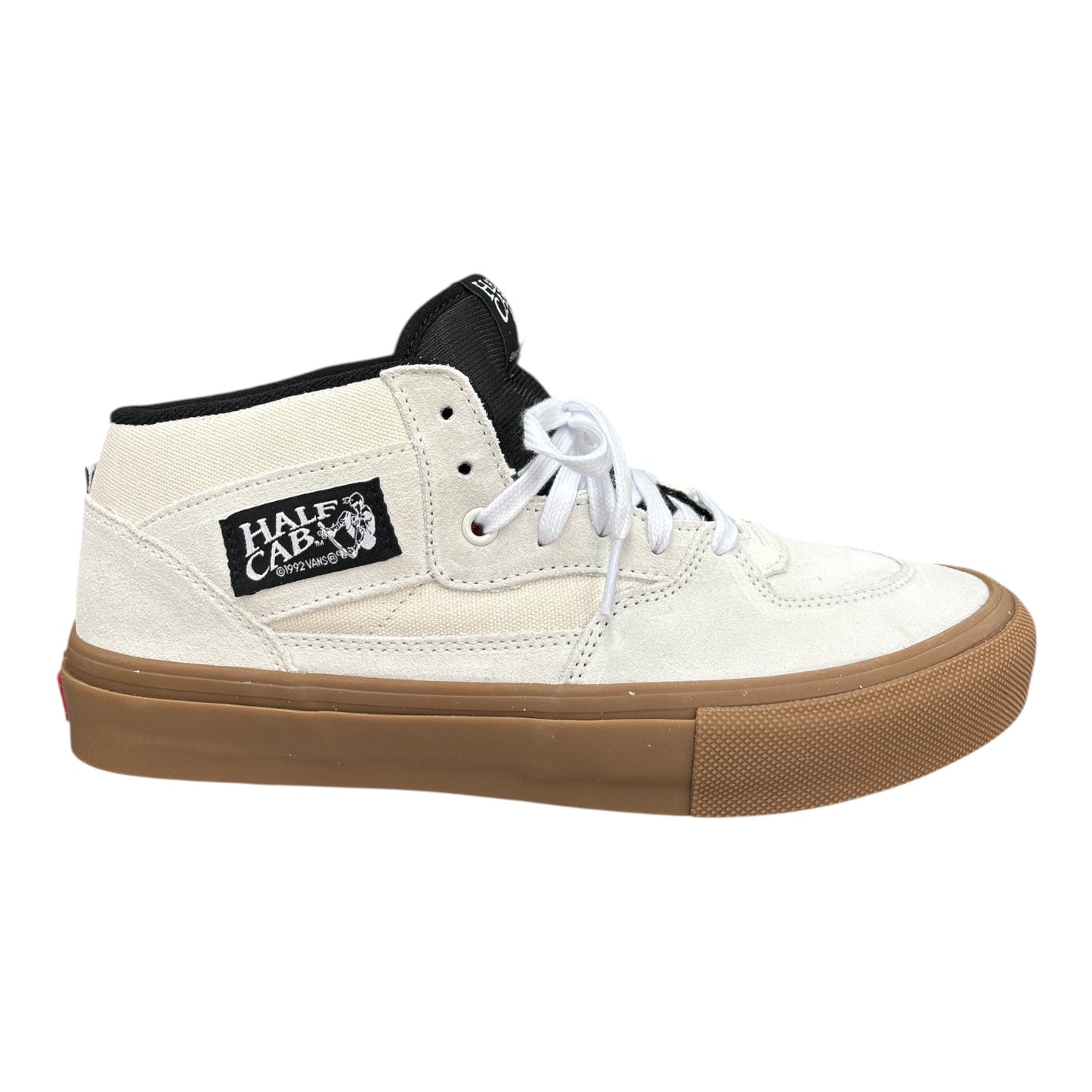 Vans Skate Half Cab- Antique White/Gum