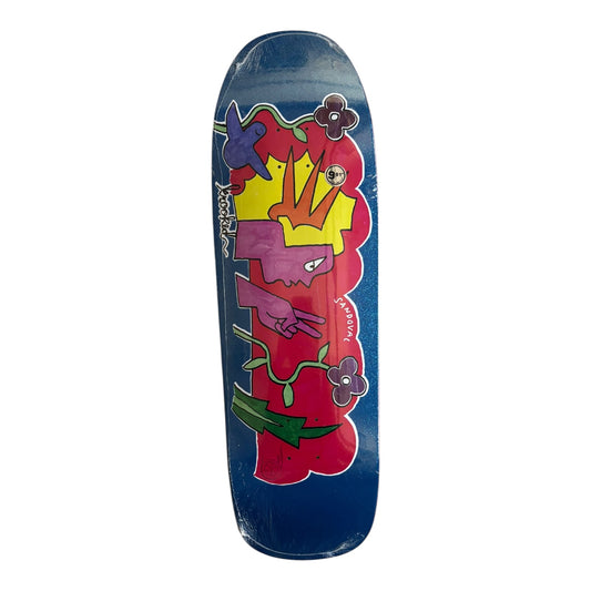Krooked Sandoval Peace Sign Deck- 9.81